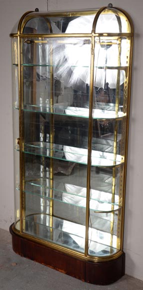 Early 20th century shop or collector's display cabinet-2