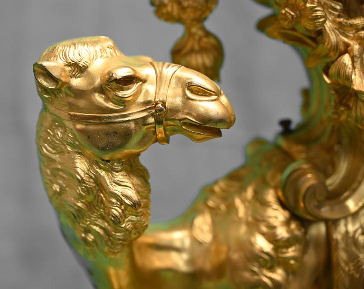 Rococo-style dromedary clock Rococo-style dromedary clock-4