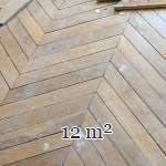 12 m² lot of Point de Hongrie parquet flooring