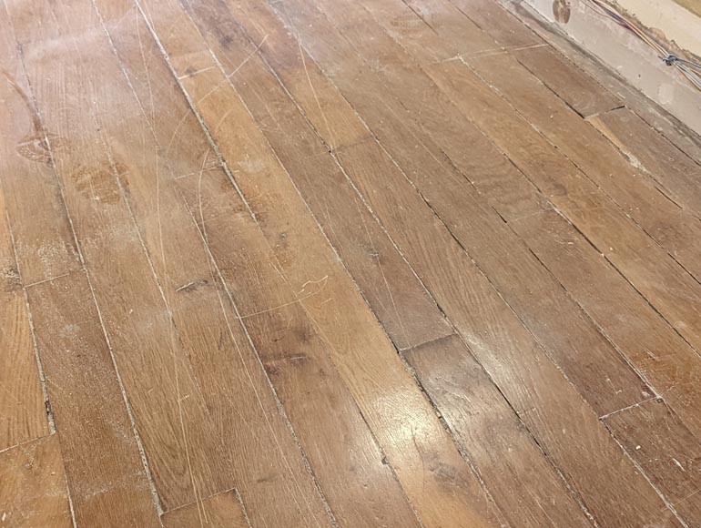 13 m² lot of linear oak parquet flooring-3
