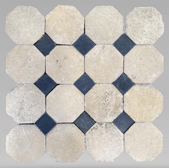 7 m² of stone and slate cabochon flooring-0