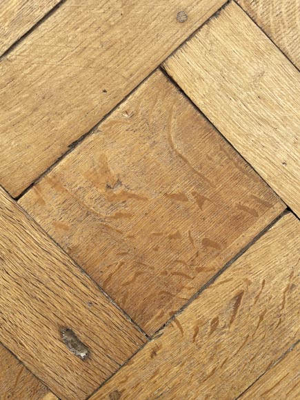 Batch of about 75 m² of Versailles oak parquet, 18th century-4