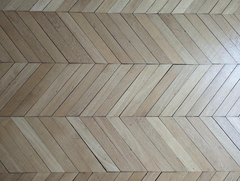 12 m² lot of herringbone parquet flooring-3