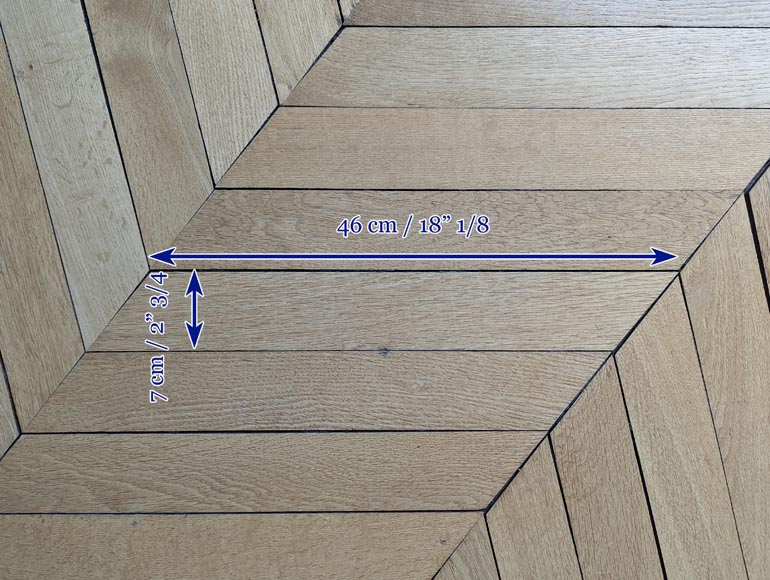 12 m² lot of herringbone parquet flooring-6