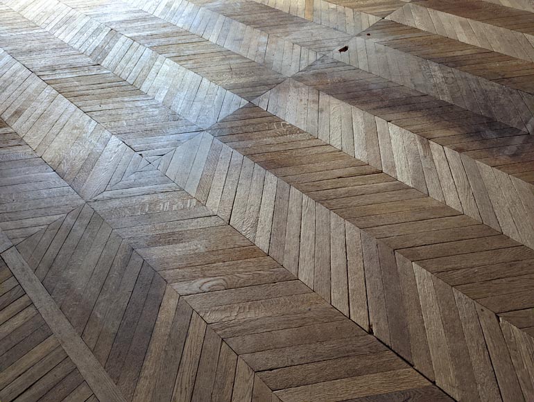 27 m² lot of herringbone parquet-2