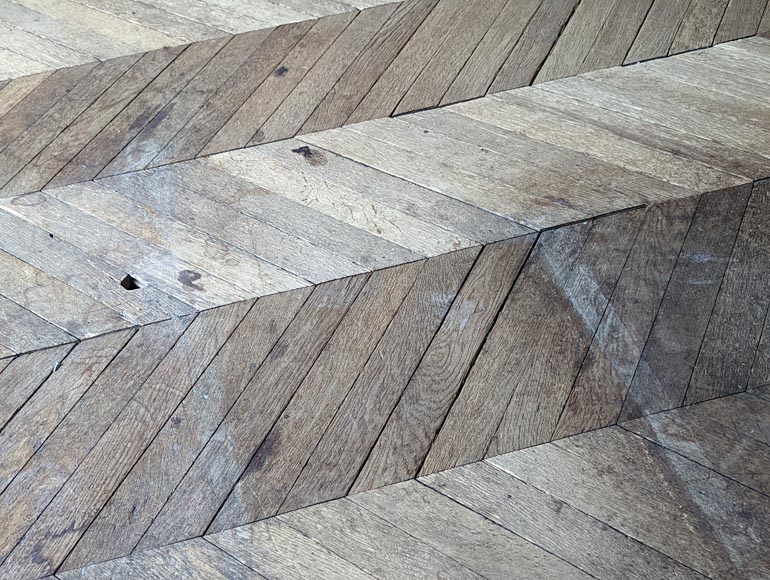 27 m² lot of herringbone parquet-3