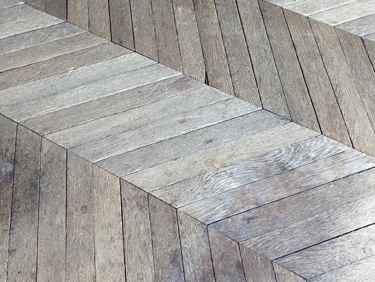 27 m² lot of herringbone parquet-5