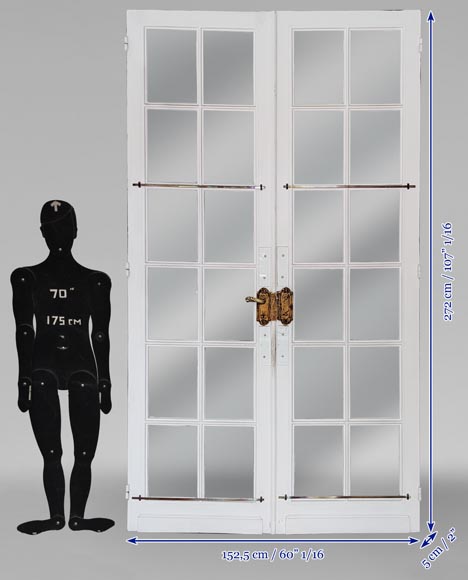 Large double glass doors-9