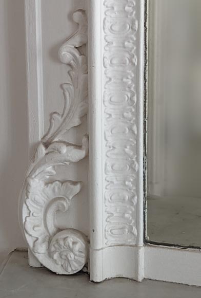 Trumeau with openwork shell decoration in the Louis XV style-5