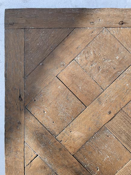 Approximately 15 m² of 18th century Versailles parquet flooring-2
