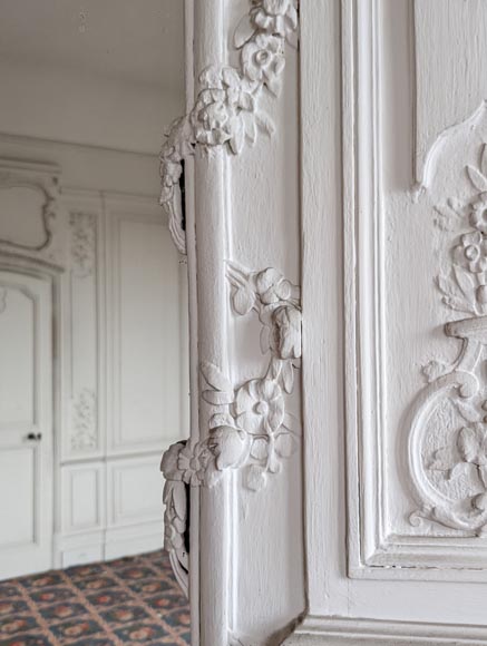 Louis XV style paneled room-11