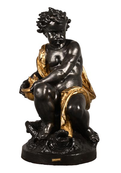 Mathurin Moreau for  the Val d’Osne Foundry,  The Four Elements,   between 1849 and 1879-2