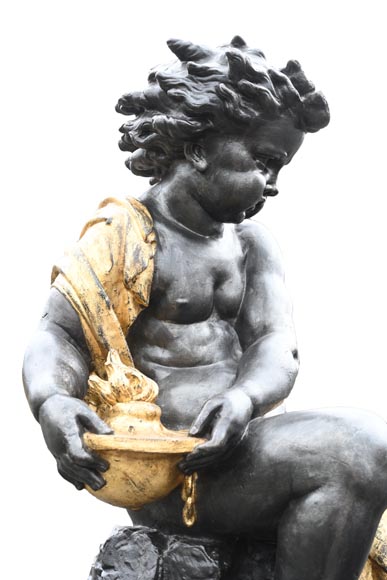 Mathurin Moreau for  the Val d’Osne Foundry,  The Four Elements,   between 1849 and 1879-3