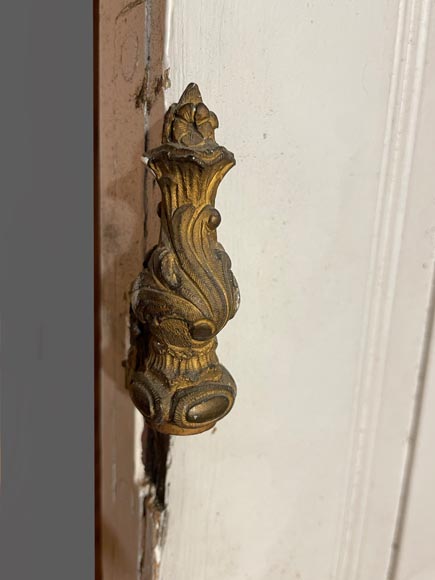 Large moulded double door with gilded Napoleon III lock-8