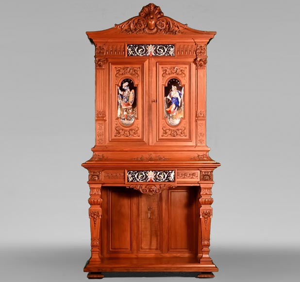 Neo-Renaissance cabinet, circa 1870-0