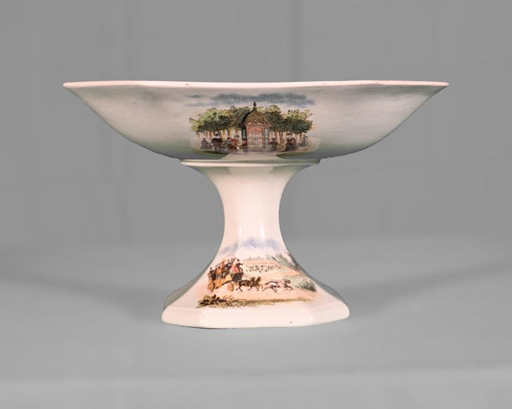 Sarreguemines Pottery Works for Vermont Brothers, Dinnerware set
