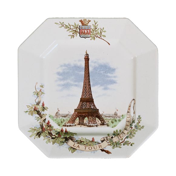 Sarreguemines - Earthenware service for Parisian monuments-4