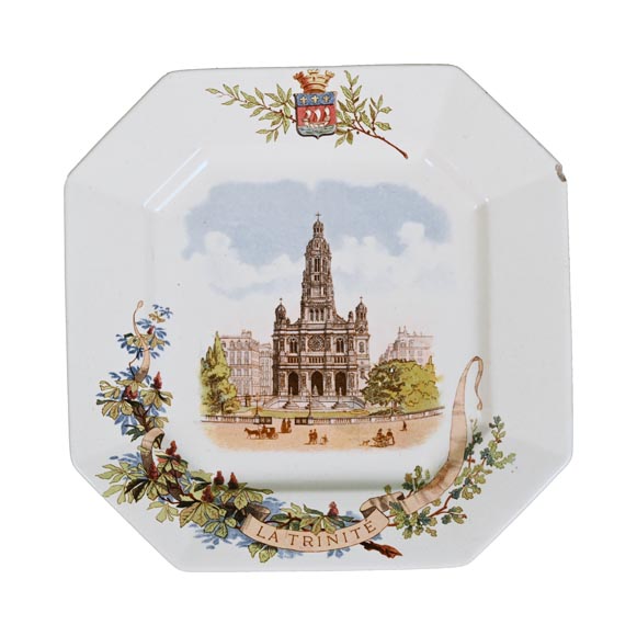 Sarreguemines - Earthenware service for Parisian monuments-6