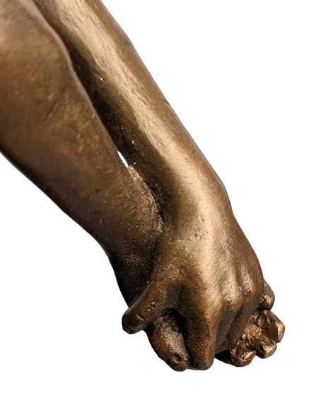 LOPEZ MILO - Diver, bronze sculpture-4