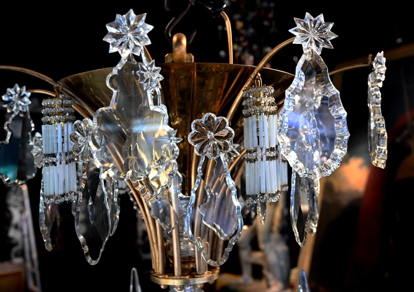 Twenty-Four-Arm Chandelier Based on Château de Versailles