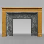 Antique Louis XVI mantel in Yellow marble 