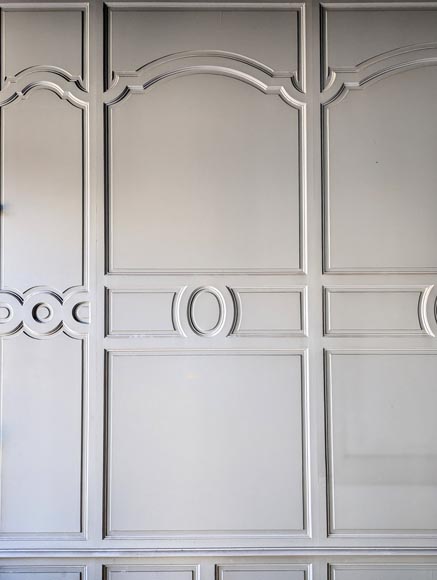 Antique Oak and Pine Wood Paneling – Composed of Two Rooms-11