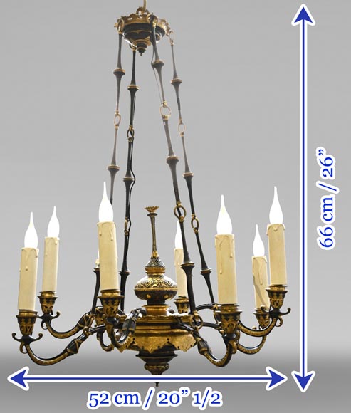 2 CHANDELIER TRIPODE Bougeoir Fonte Aluminium Designer Candelstick 144596191265