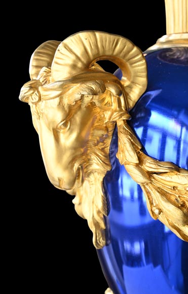 MARQUIS Louis-Auguste, Louis XVI Style Gilt Bronze and Scagliola Clock Set MARQUIS Louis-Auguste, Louis XVI Style Gilt Bronze and Scagliola Clock Set-18