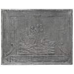 Louis XVI style fireplace plate, triumph of a king