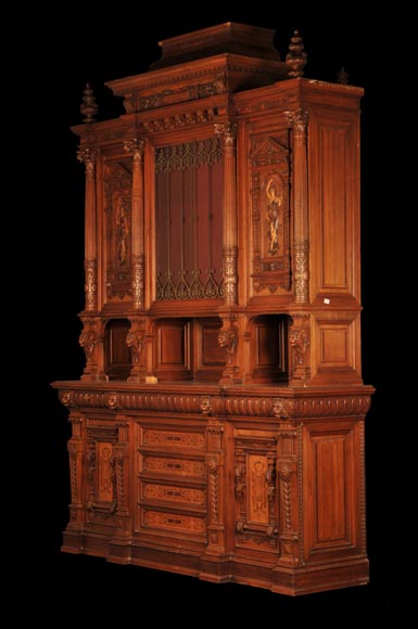 Henri-Auguste FOURDINOIS (1830–1907) – Neo-Renaissance sideboard