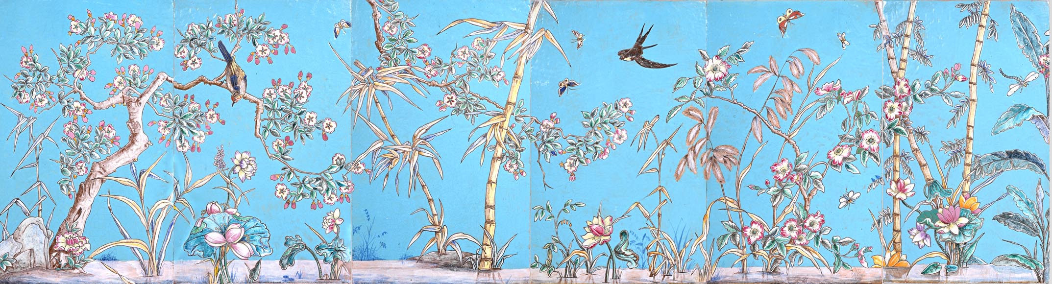 Eugène COLLINOT, Decorative Japanese-style earthenware plaques-2