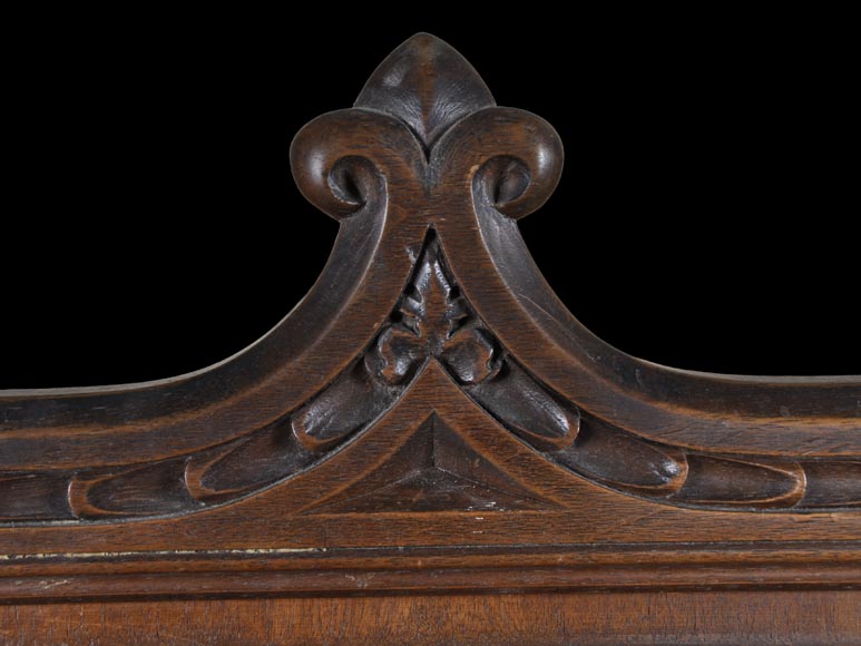 Set of 12 Neo-Gothic chairs featuring four different types of openwork backs-6