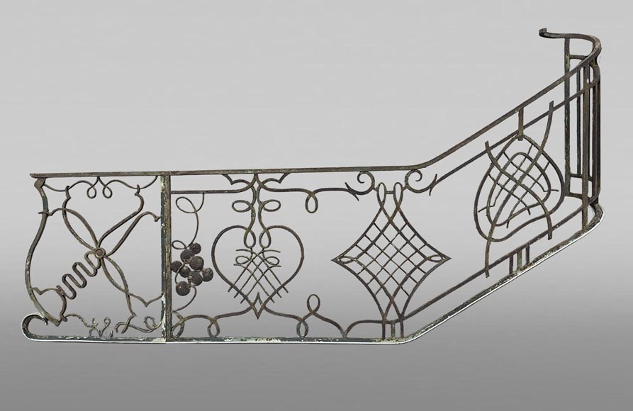 Wrought Iron Stair Railing Wrought Iron Stair Railing-0