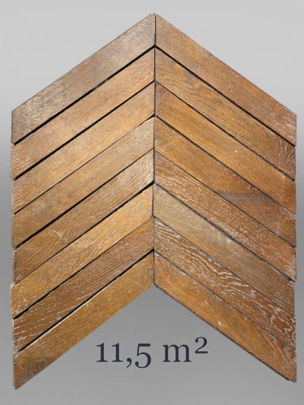 Hungarian point oak parquet – 11.5 m²-0