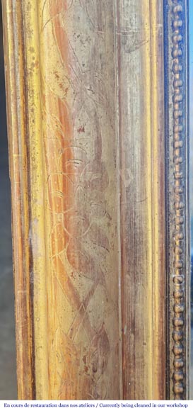 Gilded Louis Philippe style trumeau-3