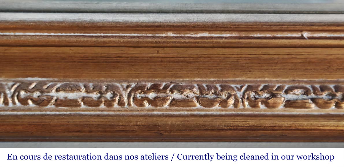  Gilded trumeau in the Napoleon III style-5