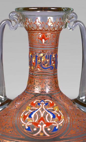 Philippe-Joseph BROCARD (1831-1896), Orientalizing vase-2