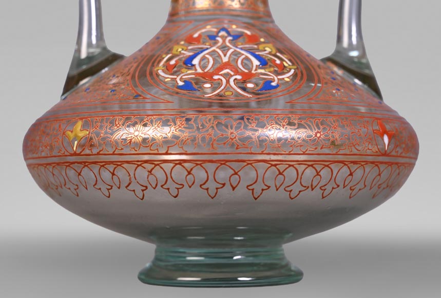 Philippe-Joseph BROCARD (1831-1896), Orientalizing vase-6