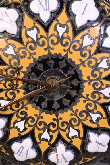 BOYE Charles, Table clock with orientalist decoration BOYE Charles, Table clock with orientalist decoration-3