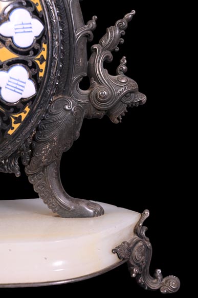 BOYE Charles, Table clock with orientalist decoration BOYE Charles, Table clock with orientalist decoration-6