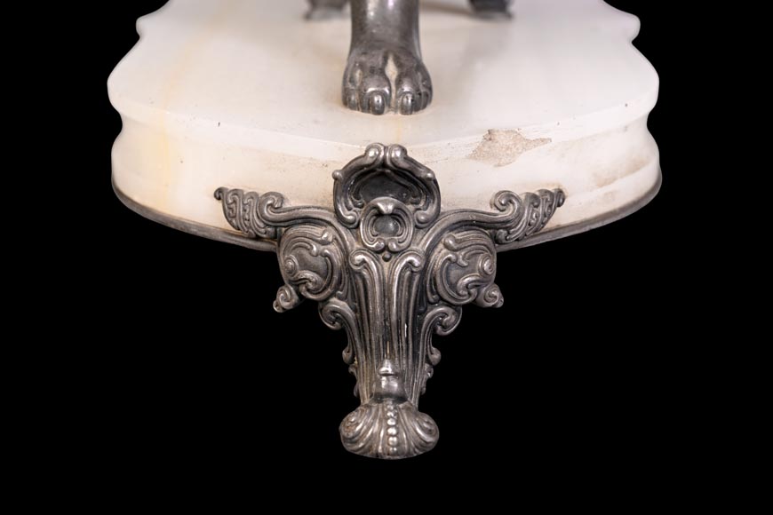 BOYE Charles, Table clock with orientalist decoration BOYE Charles, Table clock with orientalist decoration-7