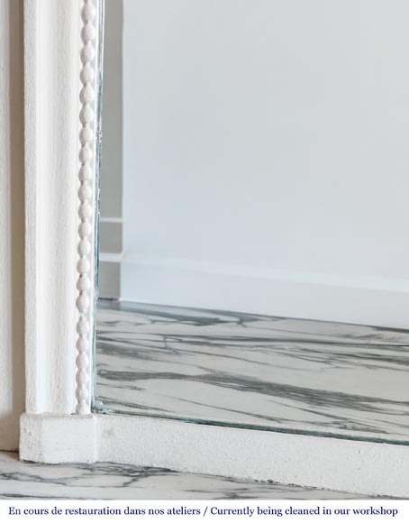 Louis XVI style trumeau with floral decoration Louis XVI style trumeau with floral decoration-4