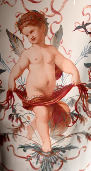 Sèvres Manufactory, Pair of Rhodes vases commissioned by the Household of Emperor Napoleon III-4