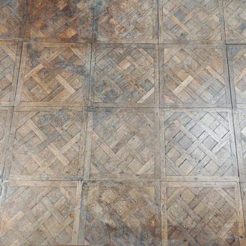 Louis XV period parquet flooring from Versailles in oak