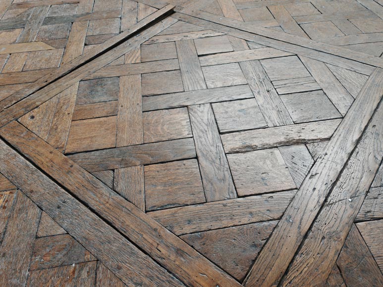 Parquetry Floor from Belgium/1863英アンティーク Louis XV period parquet flooring from Versailles in oak - Floors