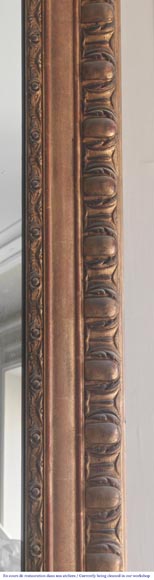 Gilt Louis XVI-style trumeau with frieze decoration-2