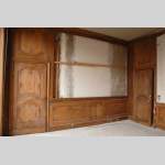 Oak paneled room from the beginning of the 20th century