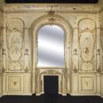 Panelled room with fine chinoiserie decoration from the Villa Les Cèdres,  King Leopold II’s residence  in Saint-Jean-Cap-Ferrat, Côte d’Azur