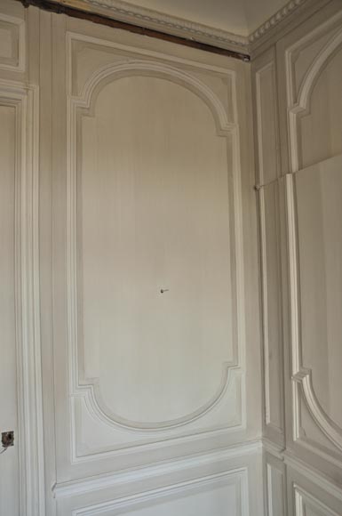 Antique paneled room-7