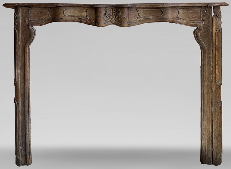 Louis XV period mantel in wood-0